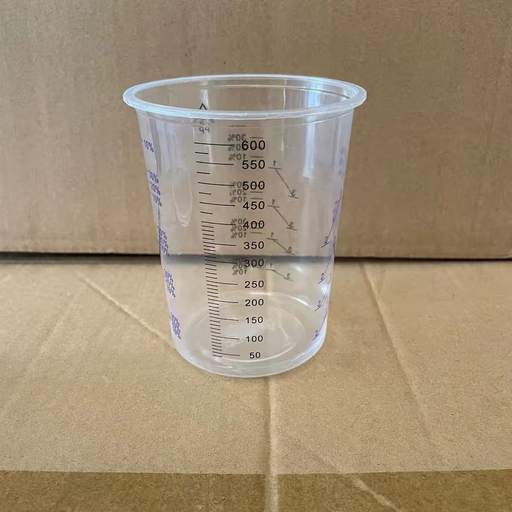Disposable Measuring & Mixing Cups for Paint and Epoxy