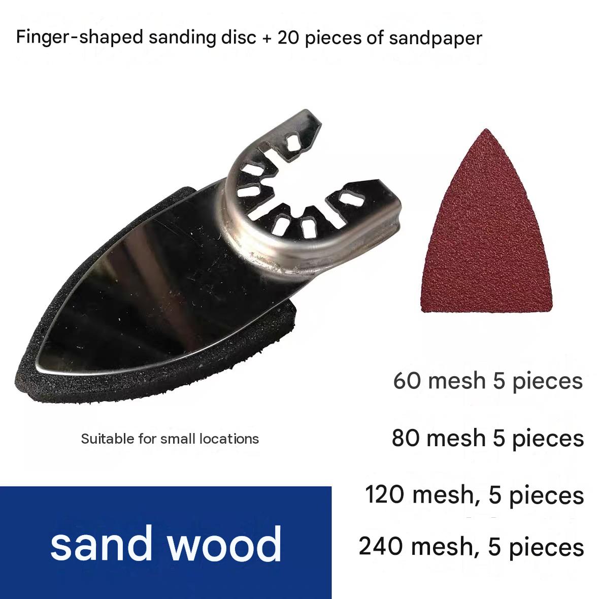 multi-tool sander + pads
