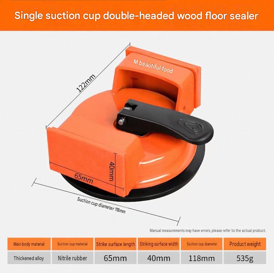 suction cup floor laying tool