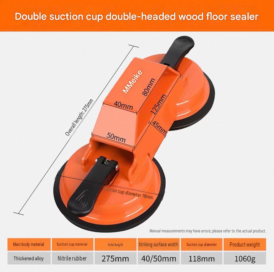 suction cup floor laying tool
