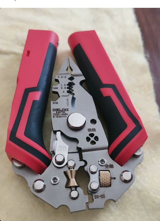 DELIXI 16-in-1 Folding Wire Stripper & Electrical Multi-Tool