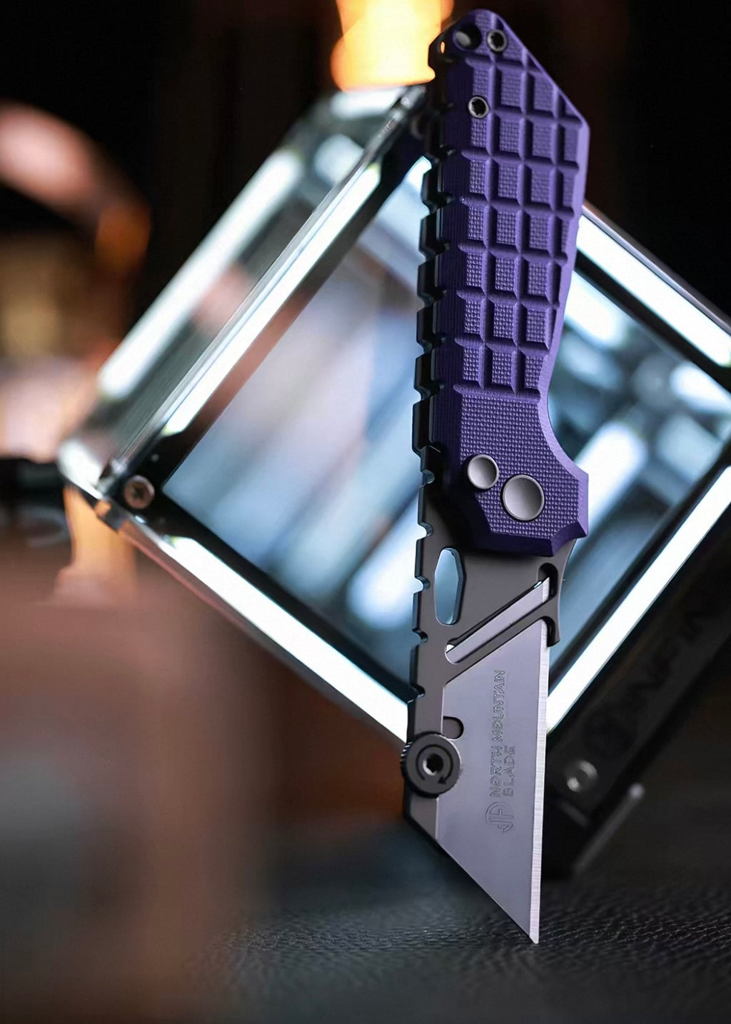 The Gripper G10 Folding Utility Knife