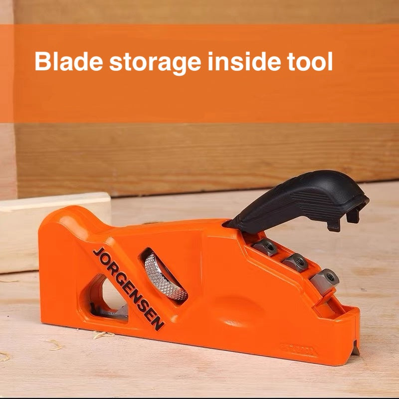 JORGENSEN 45° Chamfering Block Plane – Includes 4 Blades