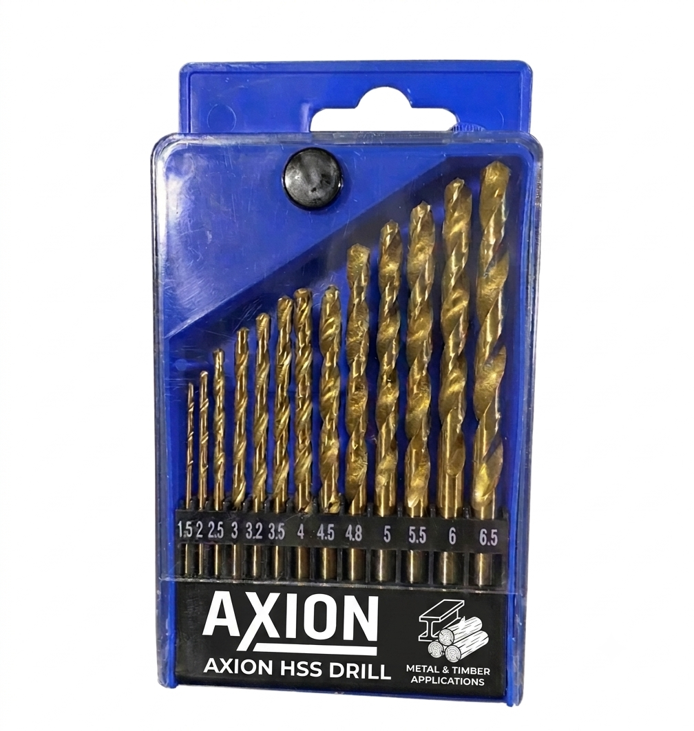 Industrial-Grade Drill Bit Set – High-Speed Steel (HSS)