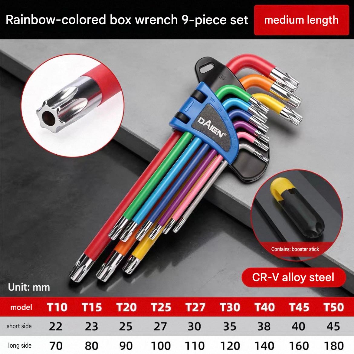 Professional S2 Alloy Hex Key Set