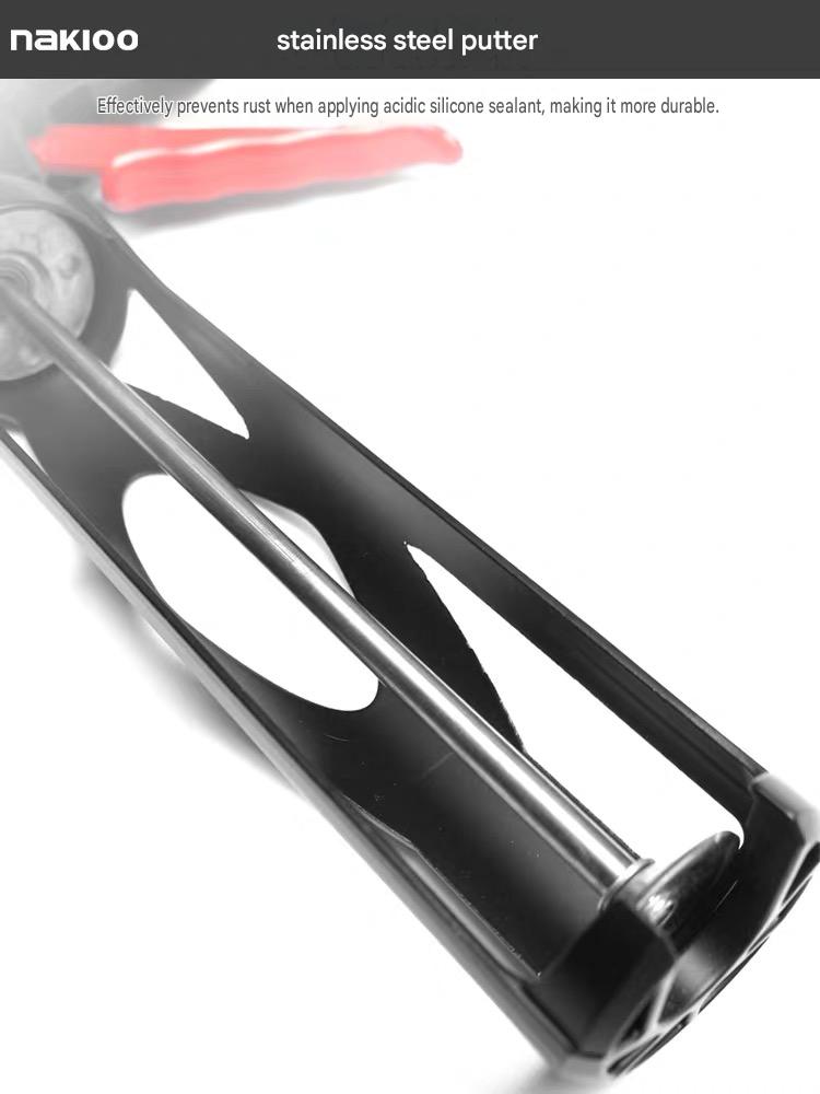 Nakioo Heavy-Duty 6-Bearing Caulking Gun