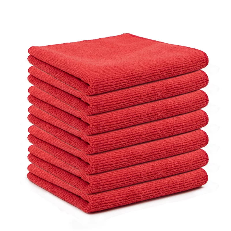 (white available) Premium Workshop Microfibre Cloths – 10 Pack