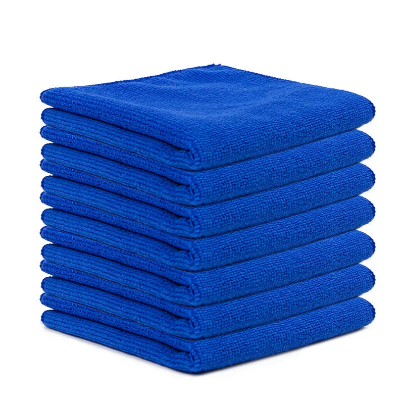 (white available) Premium Workshop Microfibre Cloths – 10 Pack