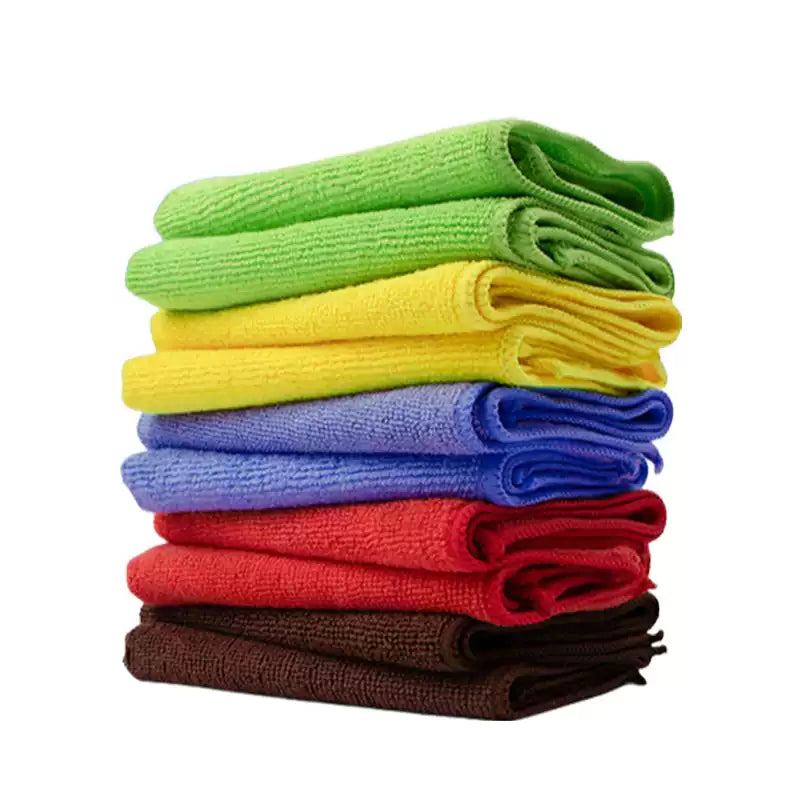 (white available) Premium Workshop Microfibre Cloths – 10 Pack
