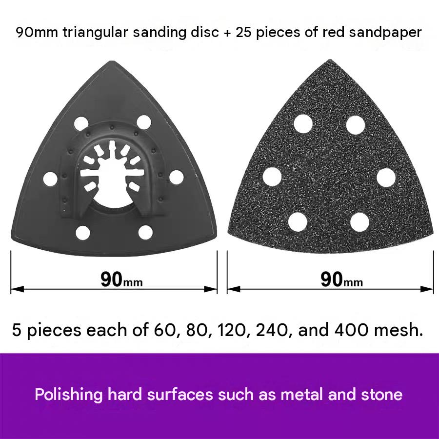 multi-tool sander + pads