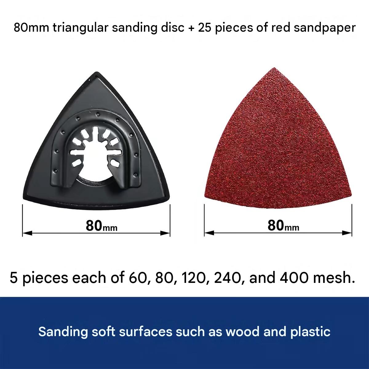 multi-tool sander + pads