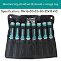 Power Action 8-Piece Chisel Set