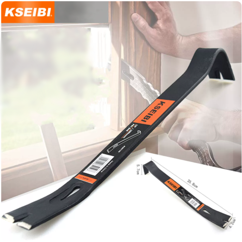 KSEIBI 15" Flat Pry Bar – 380mm Multi-Purpose Wrecking Bar