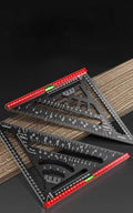 Premium Aluminium Speed Square with Integrated Spirit Level