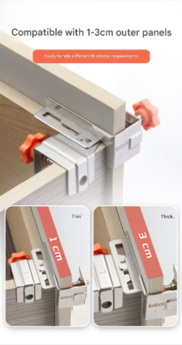 Imbot Adjustable Drawer Front Installation Clamp