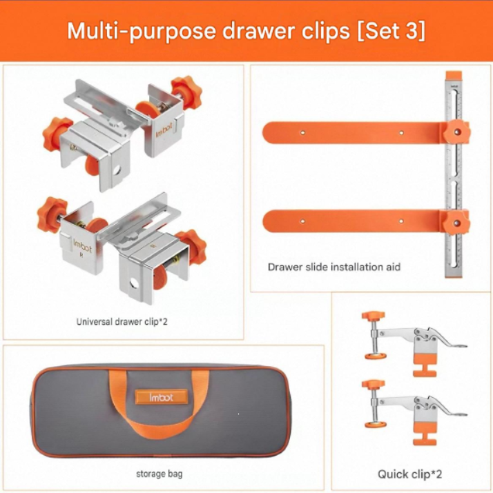 Imbot Adjustable Drawer Front Installation Clamp